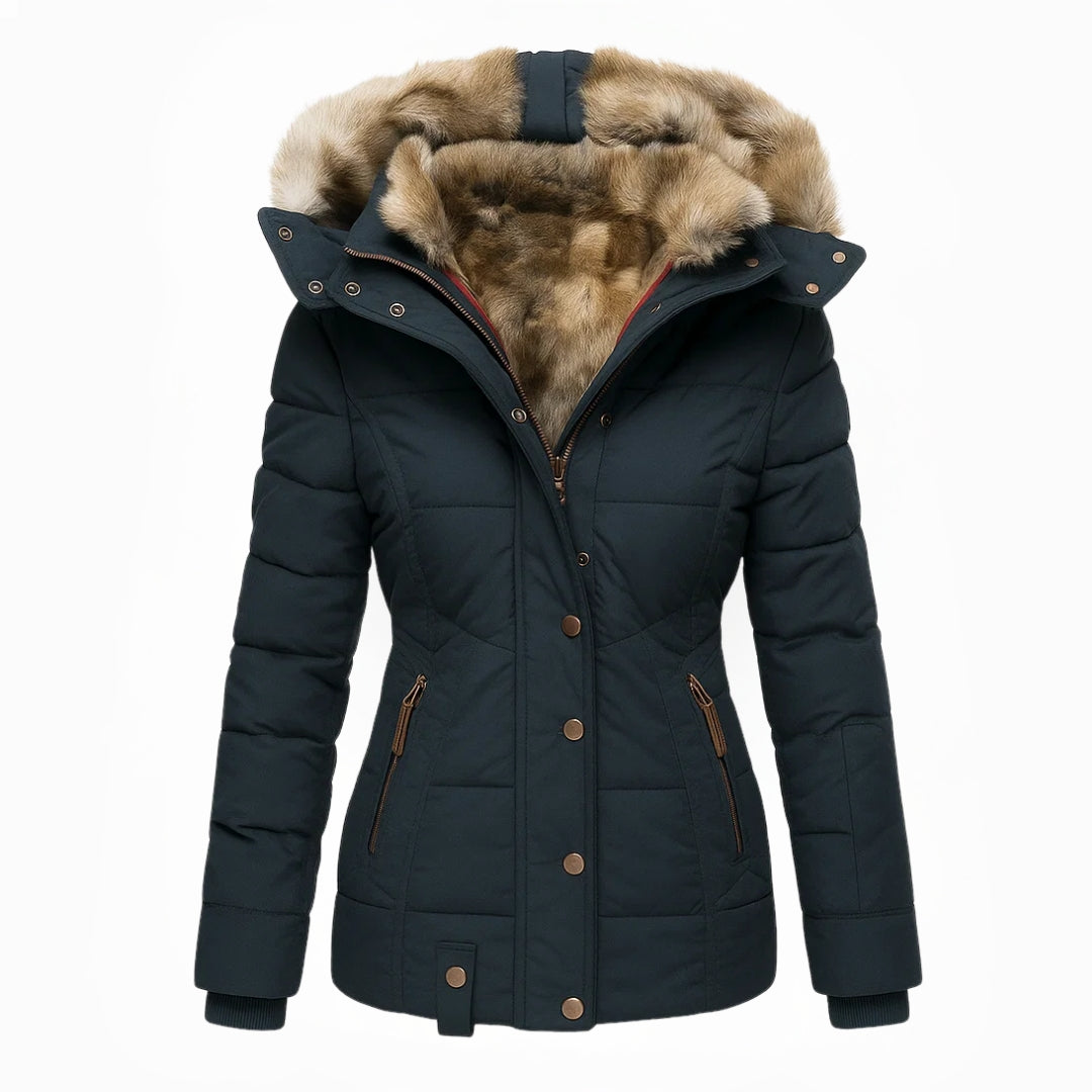 Roselle | Warm Fur-Lined Winter Coat