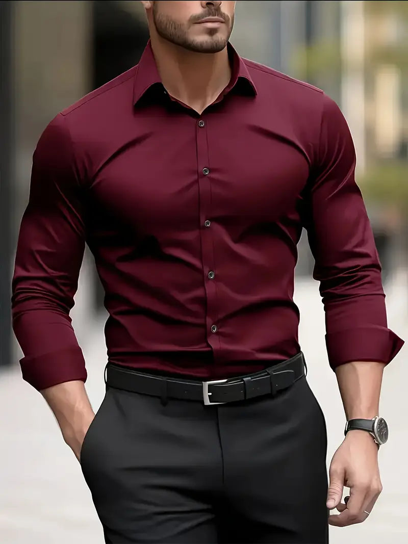 Braxton Hall™ – Tailored Business Shirt