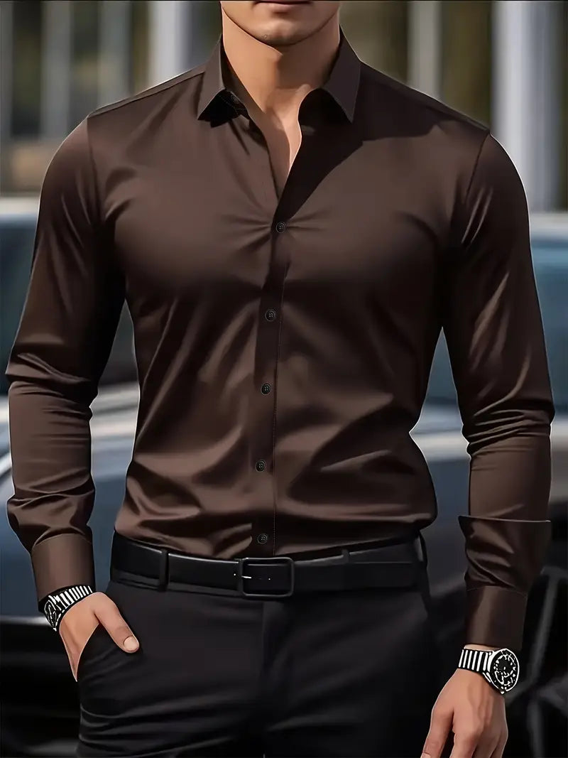 Braxton Hall™ – Tailored Business Shirt