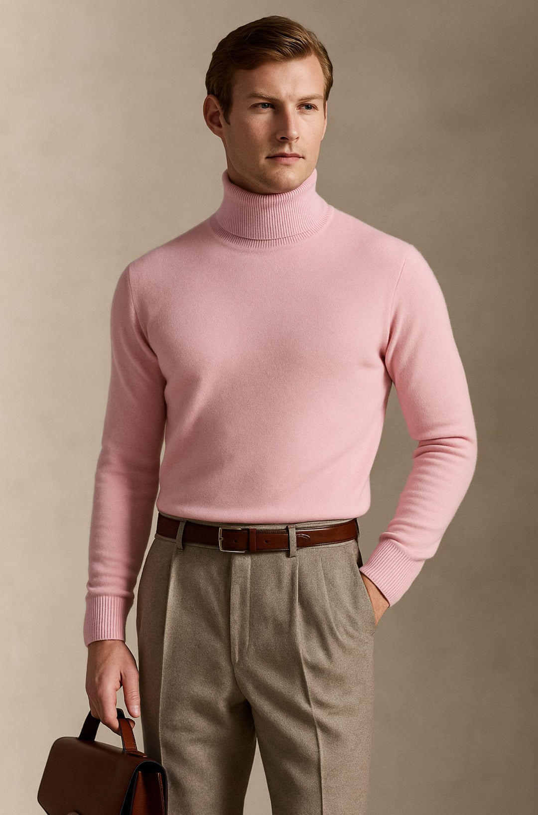 Aldrich London™ | Luxe Merino Turtleneck for Men