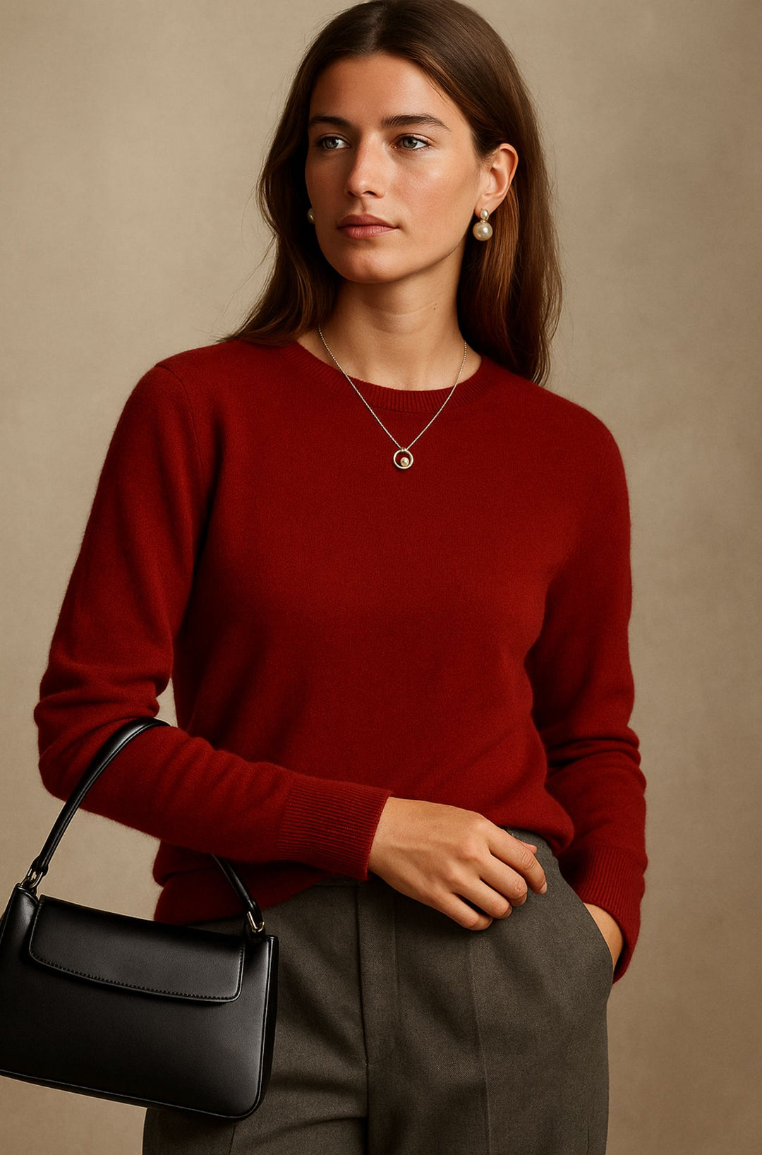 Marélie Pure Cashmere Soft-Touch Sweater