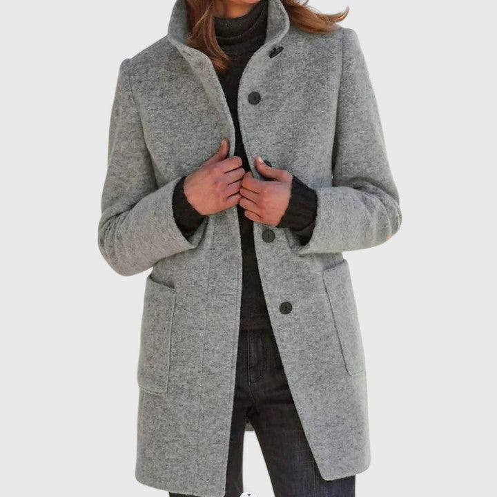 Eldora – Classic Wool-Blend Coat