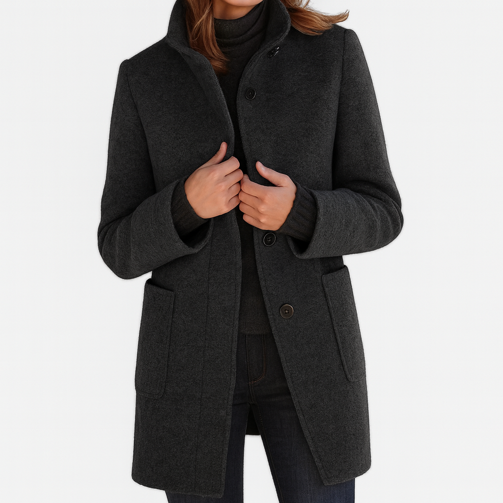 Ardella | Women's High-Collar Coat