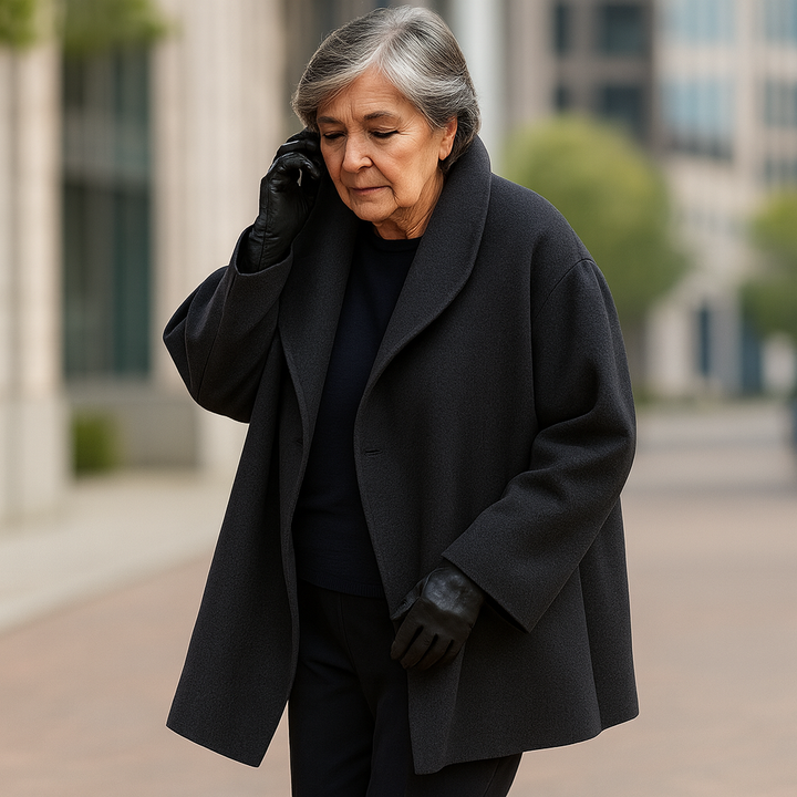Emara London | Elegant Relaxed-Fit Coat for Women