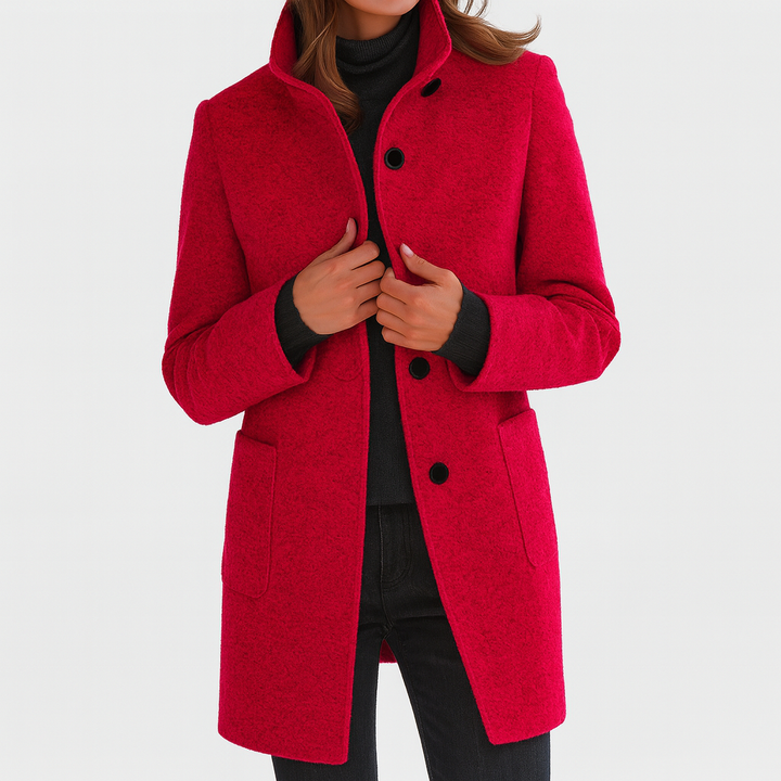 Ardella | Women's High-Collar Coat