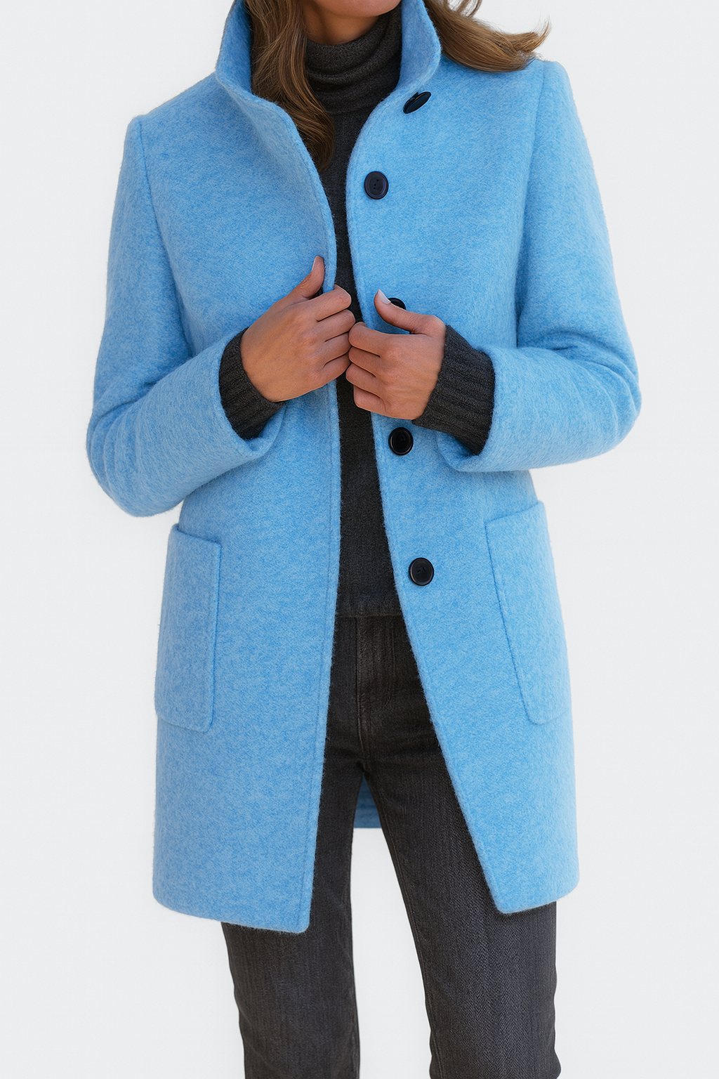 Ardella | Women's High-Collar Coat
