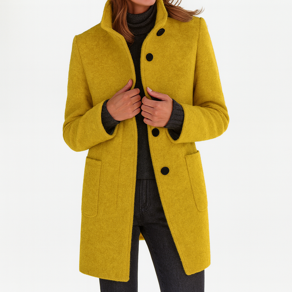 Ardella | Women's High-Collar Coat