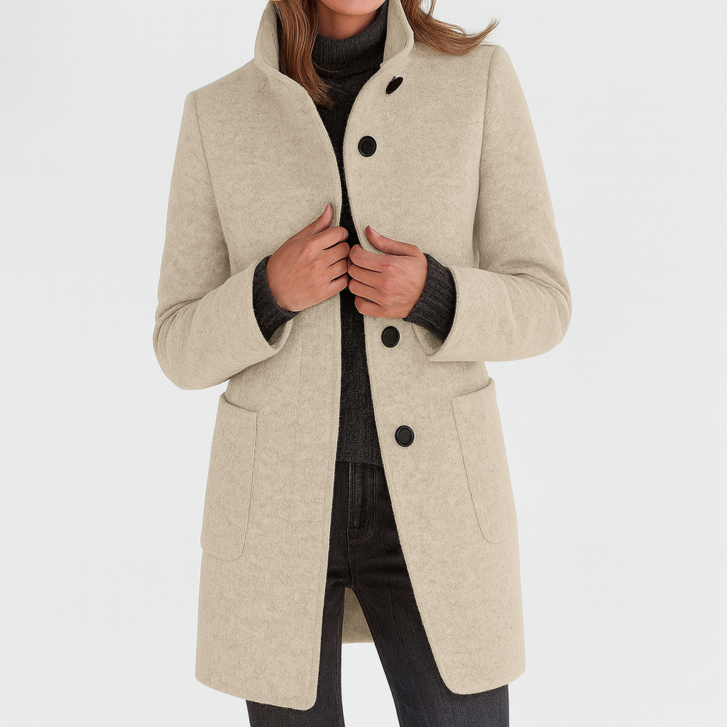 Ardella | Women's High-Collar Coat