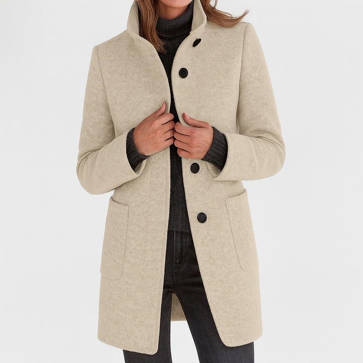 Ardella | Women's High-Collar Coat