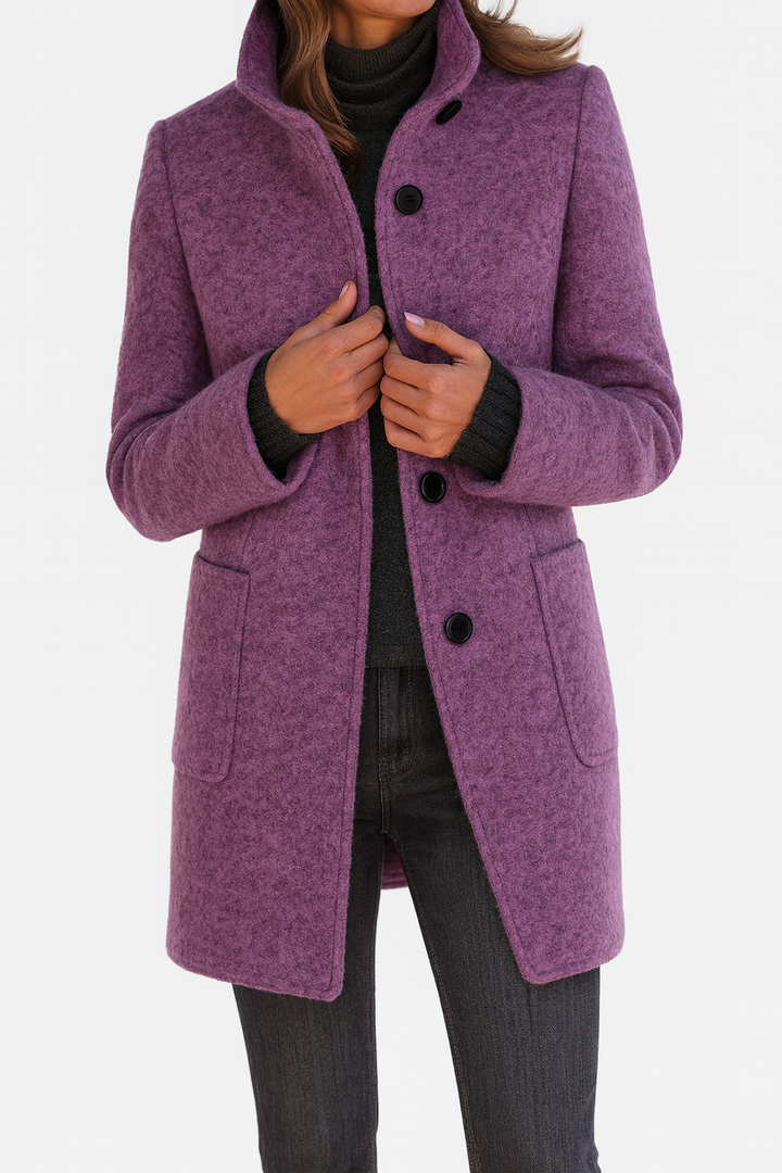 Ardella | Women's High-Collar Coat