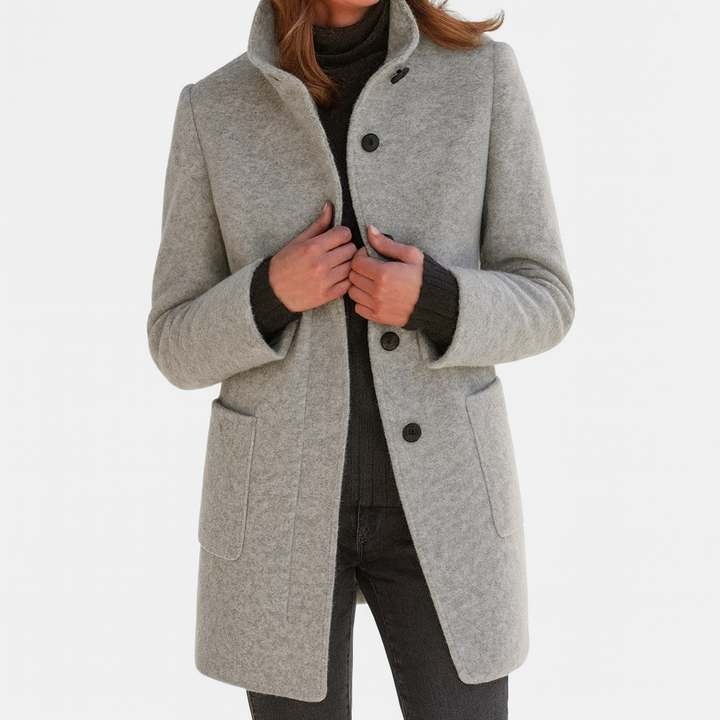 Ardella | Women's High-Collar Coat