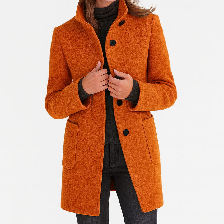 Ardella | Women's High-Collar Coat