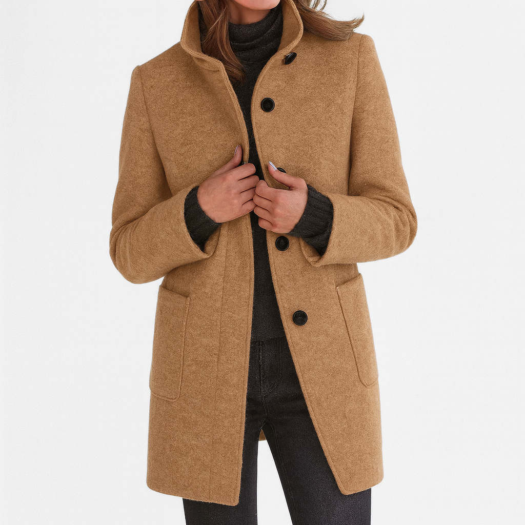 Ardella | Women's High-Collar Coat