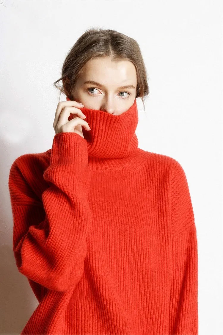 Evelyn Grace London | High Neck Cashmere Jumper