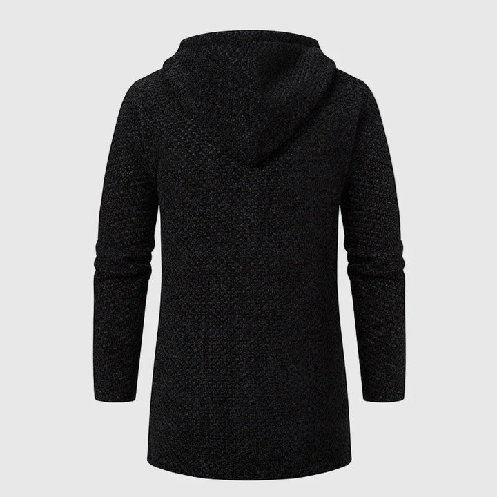 Durnham Vitali Textured Knit Hooded Coat