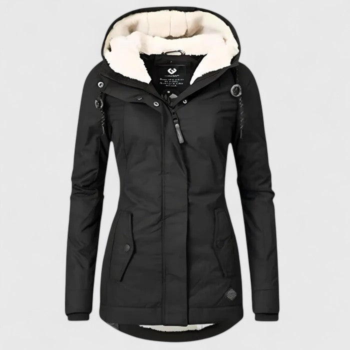 Elara - Waterproof Winter Jacket With Hood