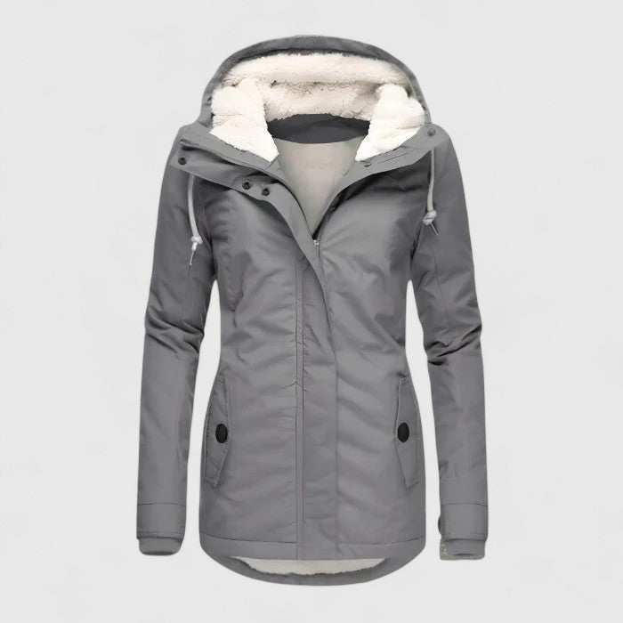 Elara - Waterproof Winter Jacket With Hood