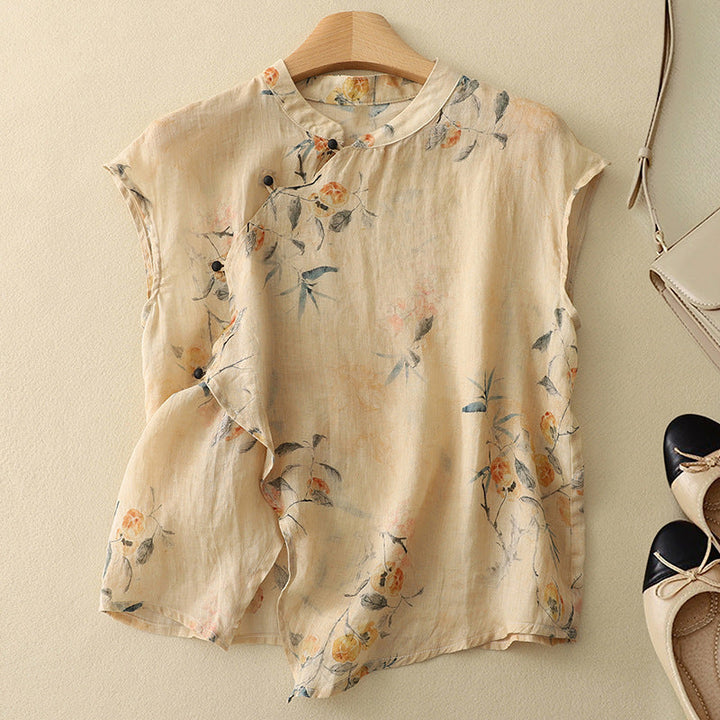 Amara Linen Top