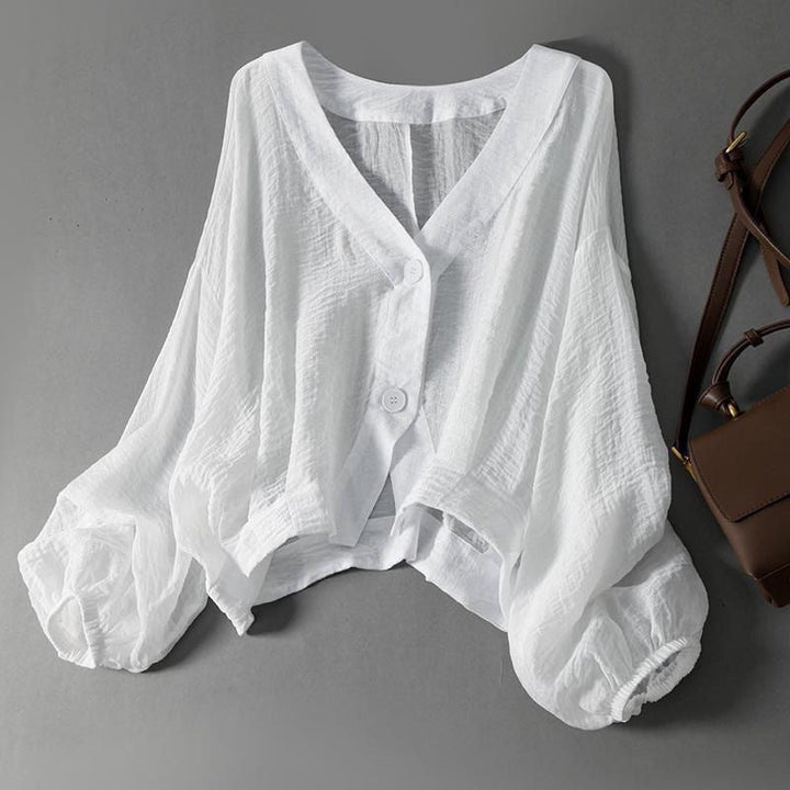 Lena Linen Blouse