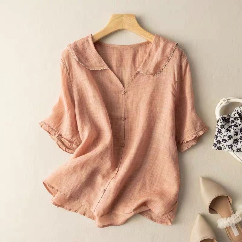 Adella Linen Blouse
