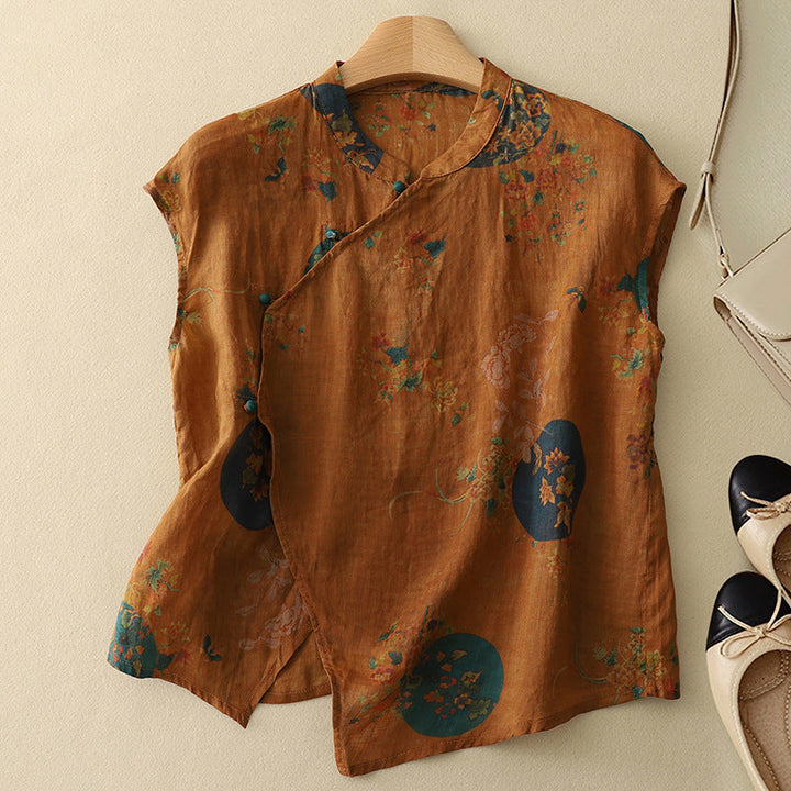 Amara Linen Top