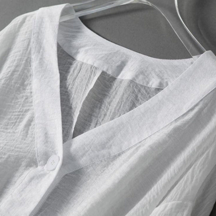 Lena Linen Blouse