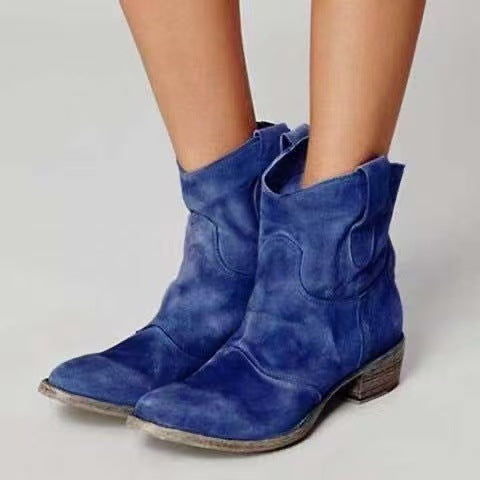 Isadora - Suede Ankle Boots