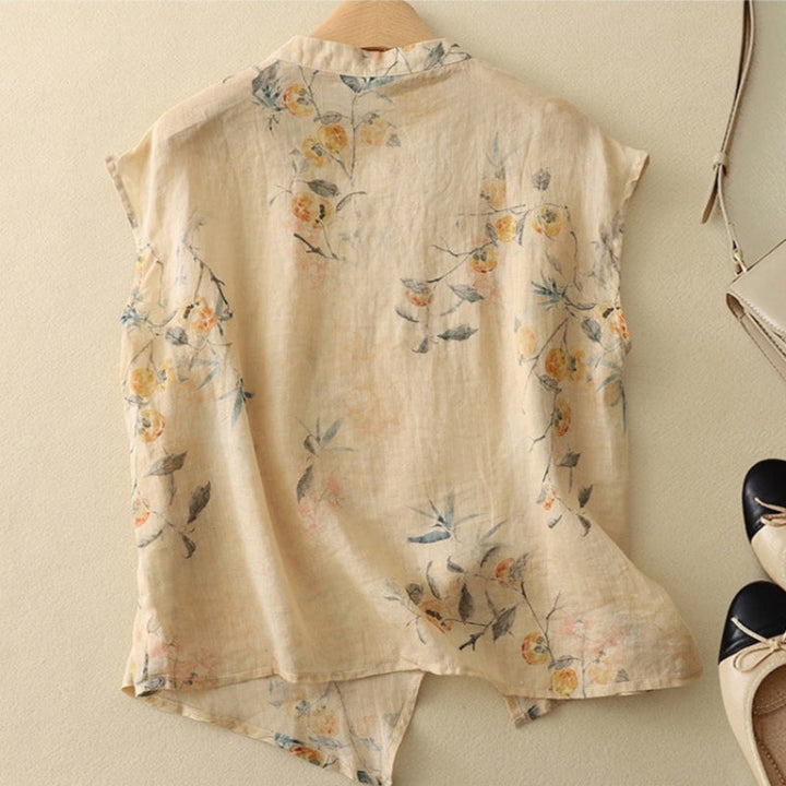 Amara Linen Top
