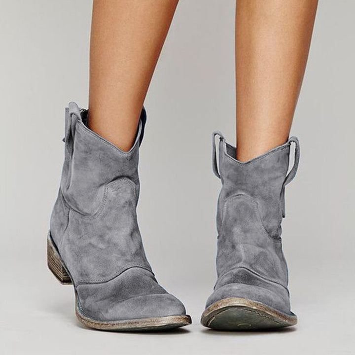 Isadora - Suede Ankle Boots