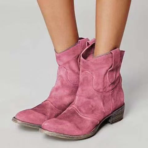 Isadora - Suede Ankle Boots