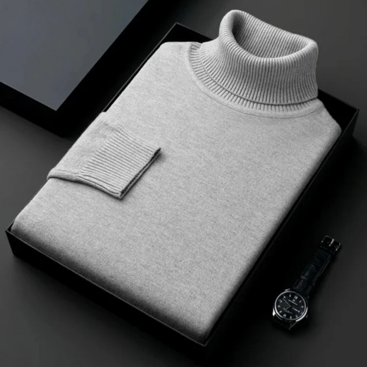 Aldrich London™ | Luxe Merino Turtleneck for Men