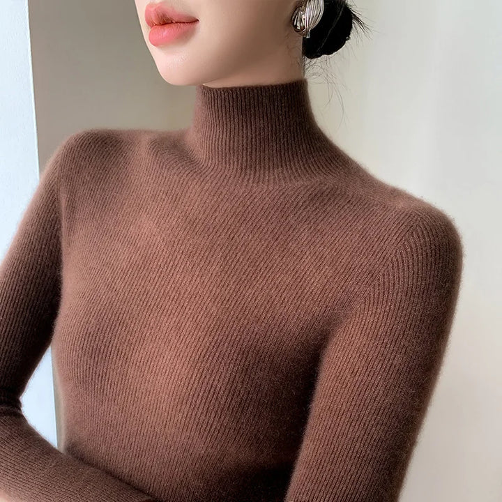 Corvina London | Pure Cashmere Roll Neck