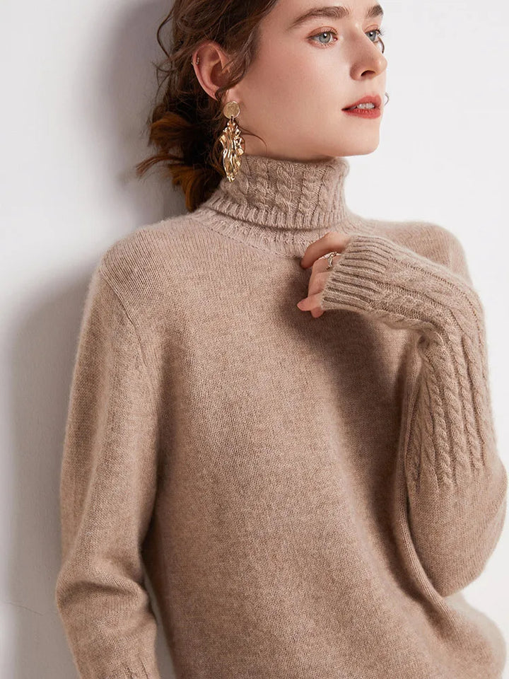 Freya | Pure Cashmere Ribbed Knit