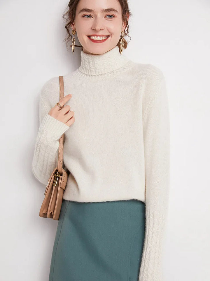 Freya | Pure Cashmere Ribbed Knit