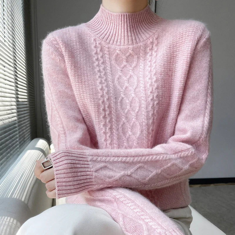 Arabella London | Cashmere Cable Knit Sweater