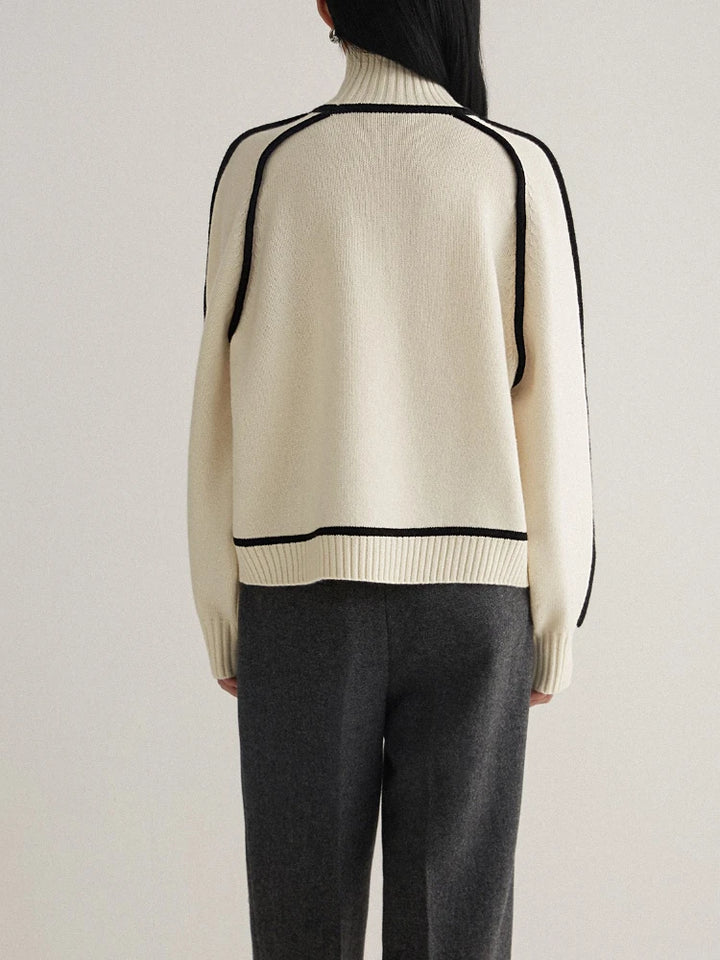 Corwynn London | Signature Cashmere Contrast Jumper