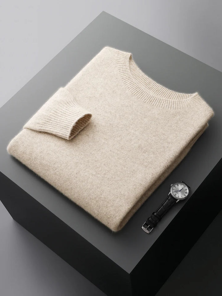 Blenford™ | Luxe Merino Crew Neck Jumper for Men