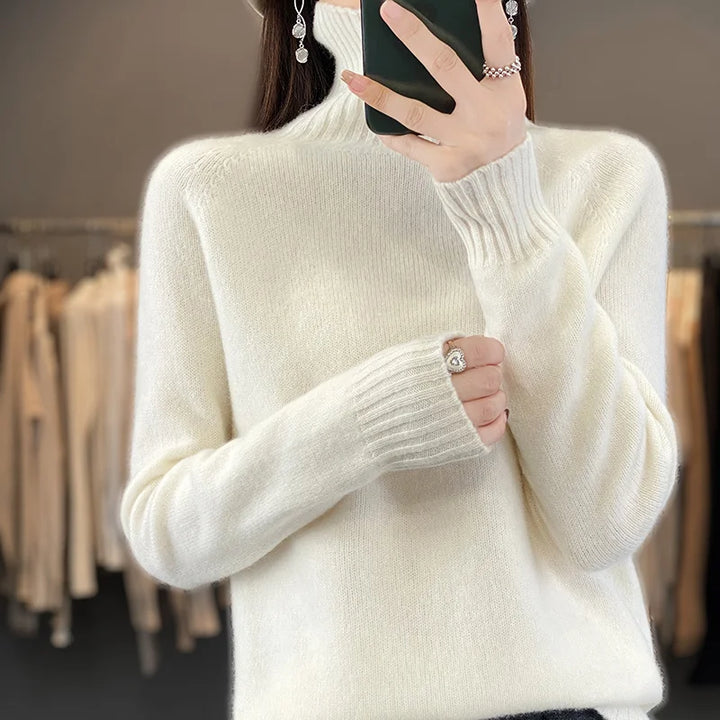 Seraphine London | Cashmere Classic Crew Sweater