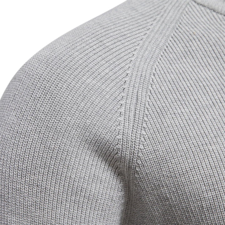 Harrington & Co.™ | Luxe Wool Half-Zip Jumper for Men