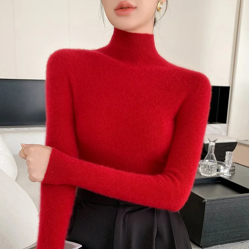 Corvina London | Pure Cashmere Roll Neck