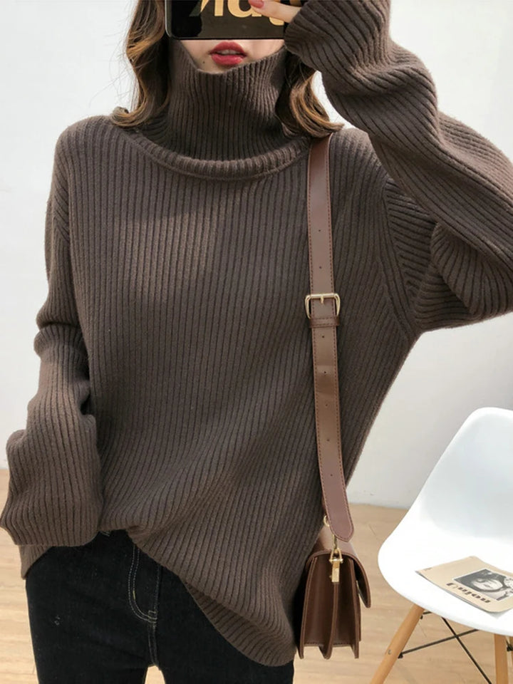 Maribelle London | Cashmere Ribbed Turtleneck