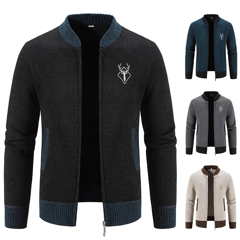 Quenric | Knitted Men's Cardigan