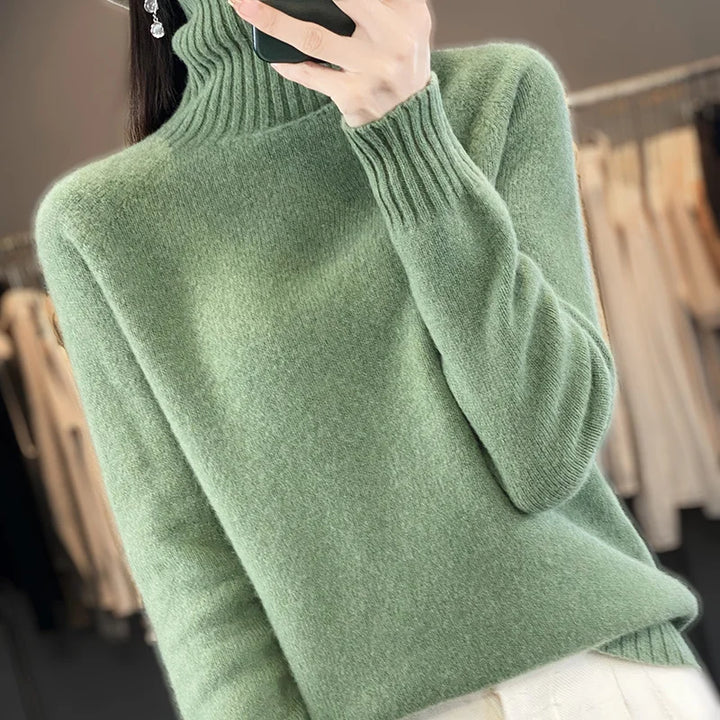 Seraphine London | Cashmere Classic Crew Sweater