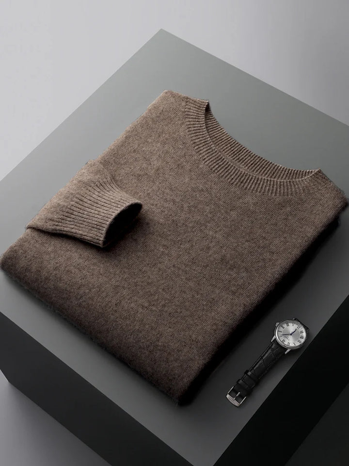 Blenford™ | Luxe Merino Crew Neck Jumper for Men