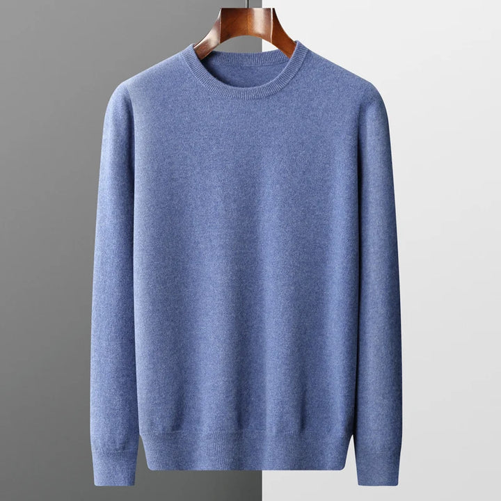 Kensley London™ | Luxe Merino Crew Neck Jumper for Men