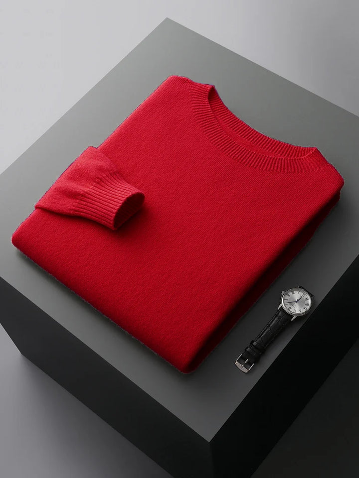 Blenford™ | Luxe Merino Crew Neck Jumper for Men