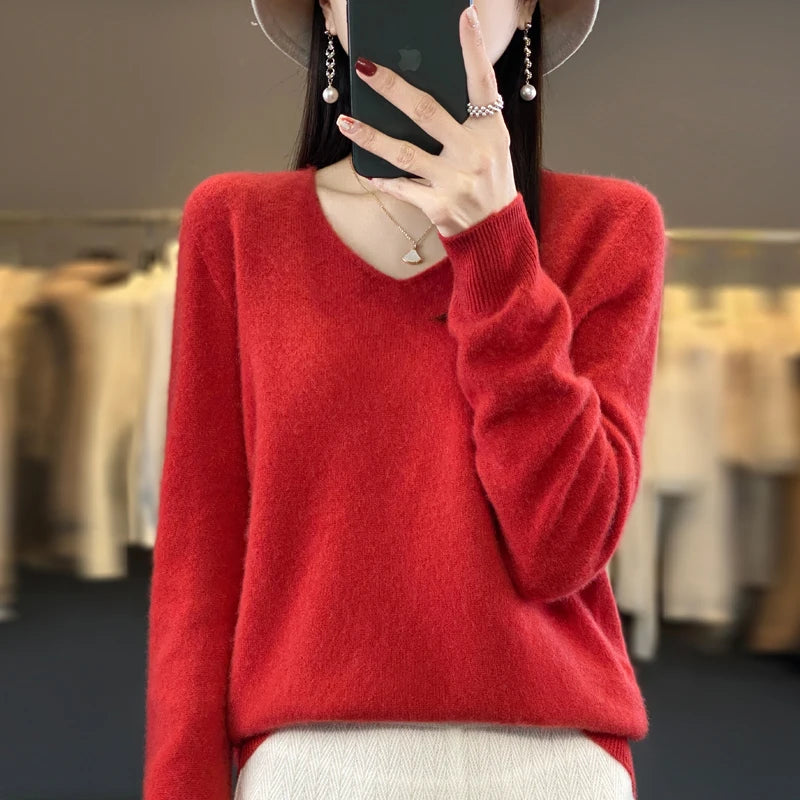 Elowen London | Cashmere Soft-Touch Jumper