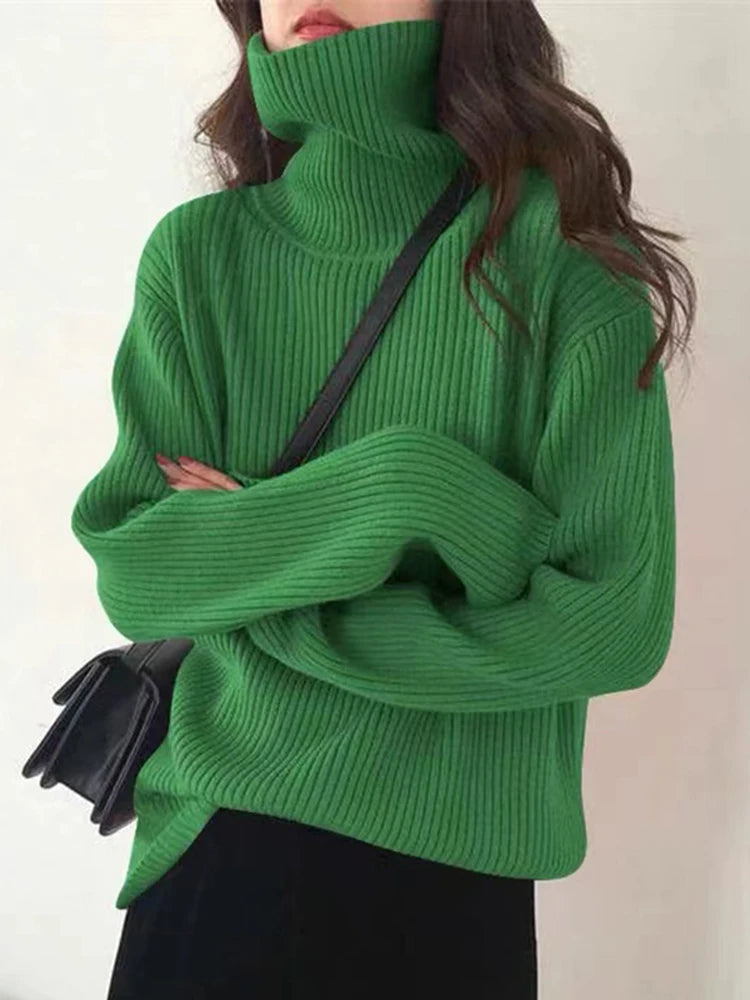 Maribelle London | Cashmere Ribbed Turtleneck