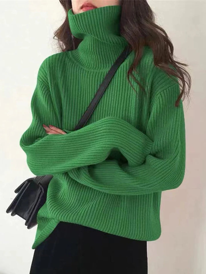 Maribelle London | Cashmere Ribbed Turtleneck