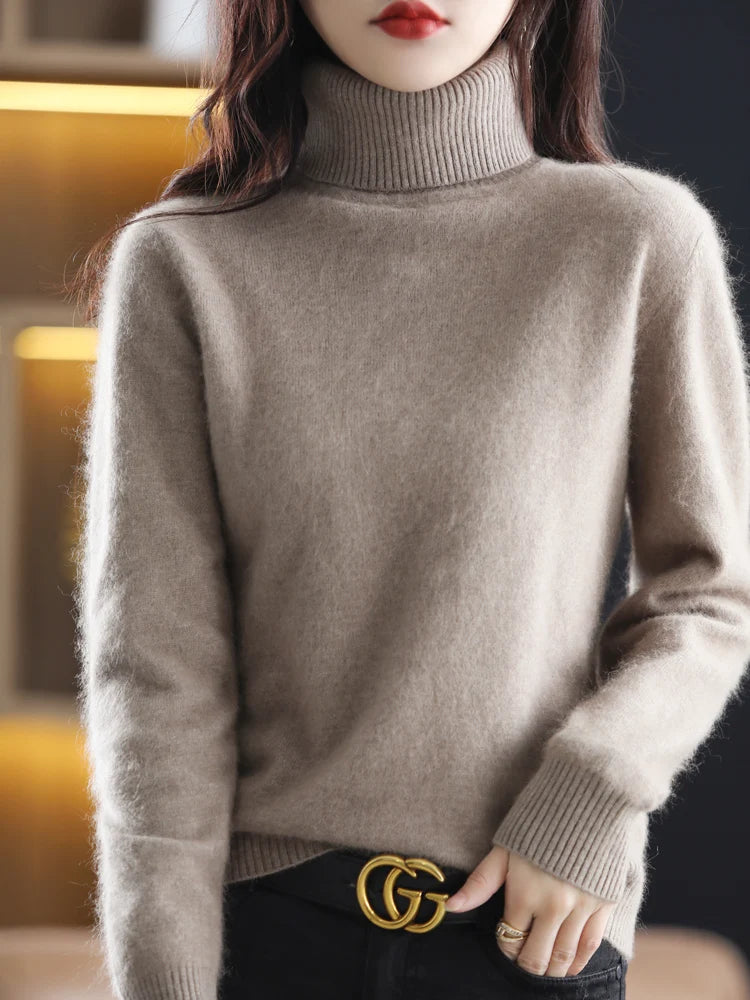Rosalie London | Gentle Comfort Turtleneck Sweater